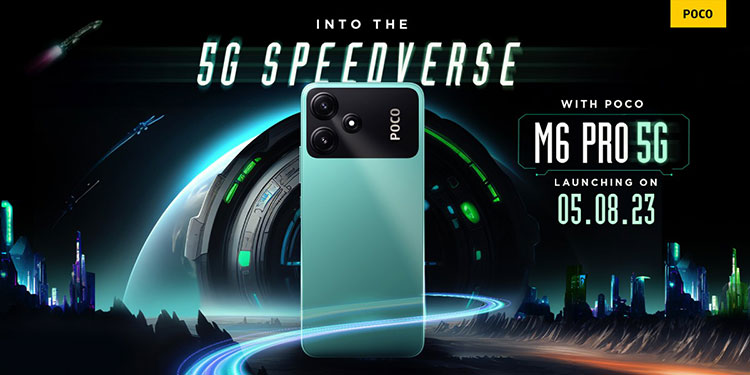 Доступный смартфон Poco M6 Pro 5G будет представлен 5 августа